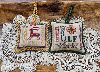 (image for) Vintage Christmas Alphabet 2